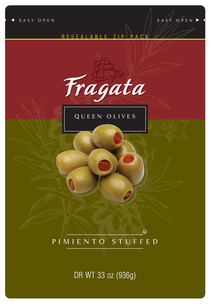 PACKAGING Green Olives