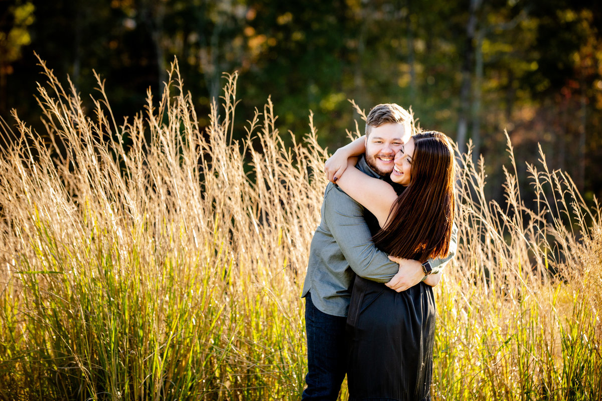 Engagement session in Chapel Hill, North Carolina