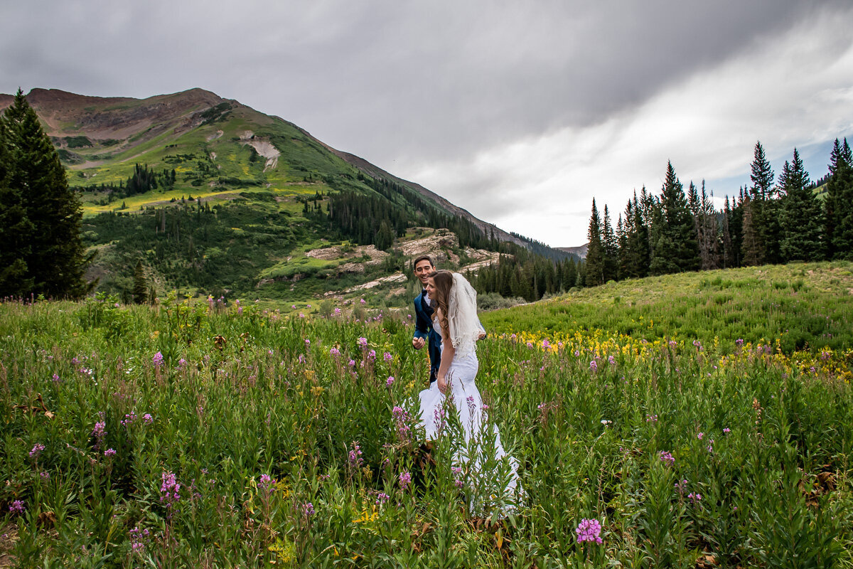 Crested Butte Colorado Mountain wedding elopement Photographer