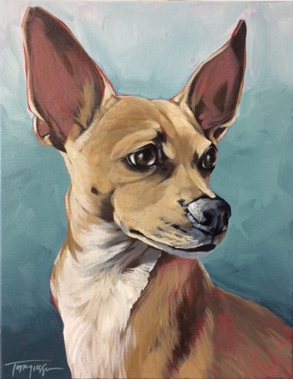 Torregrossa Fine Art Custom Pet Portrait by Stephanie T Gaffney