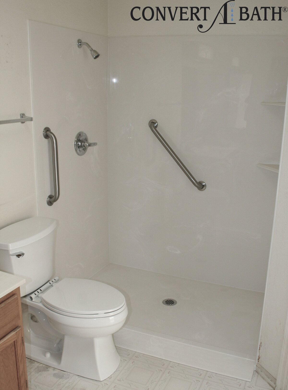 Roll in shower after 2