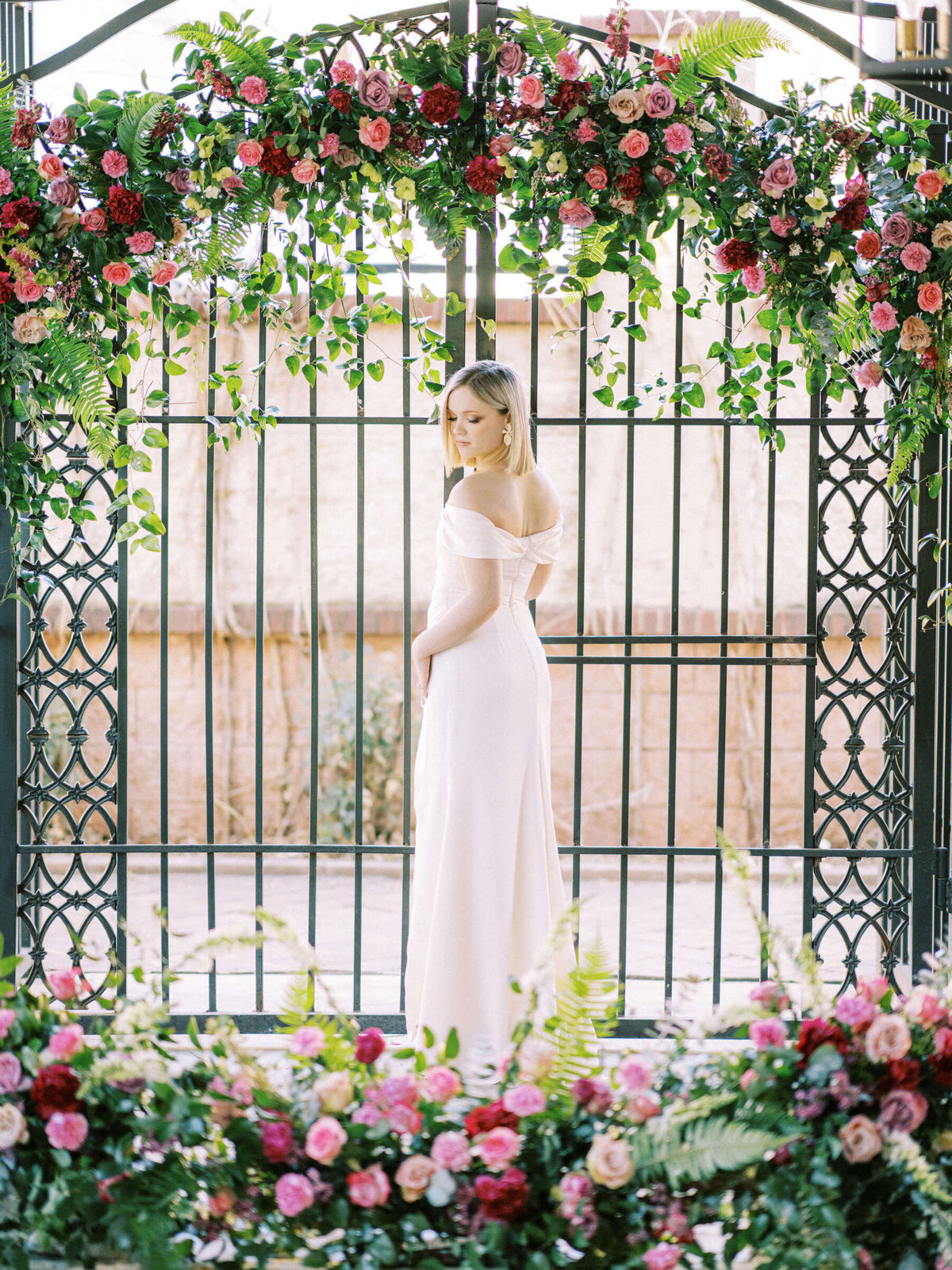 02 Roots Venue Fort Worth Texas Styled Bridal Session Shoot Kate Panza Photography