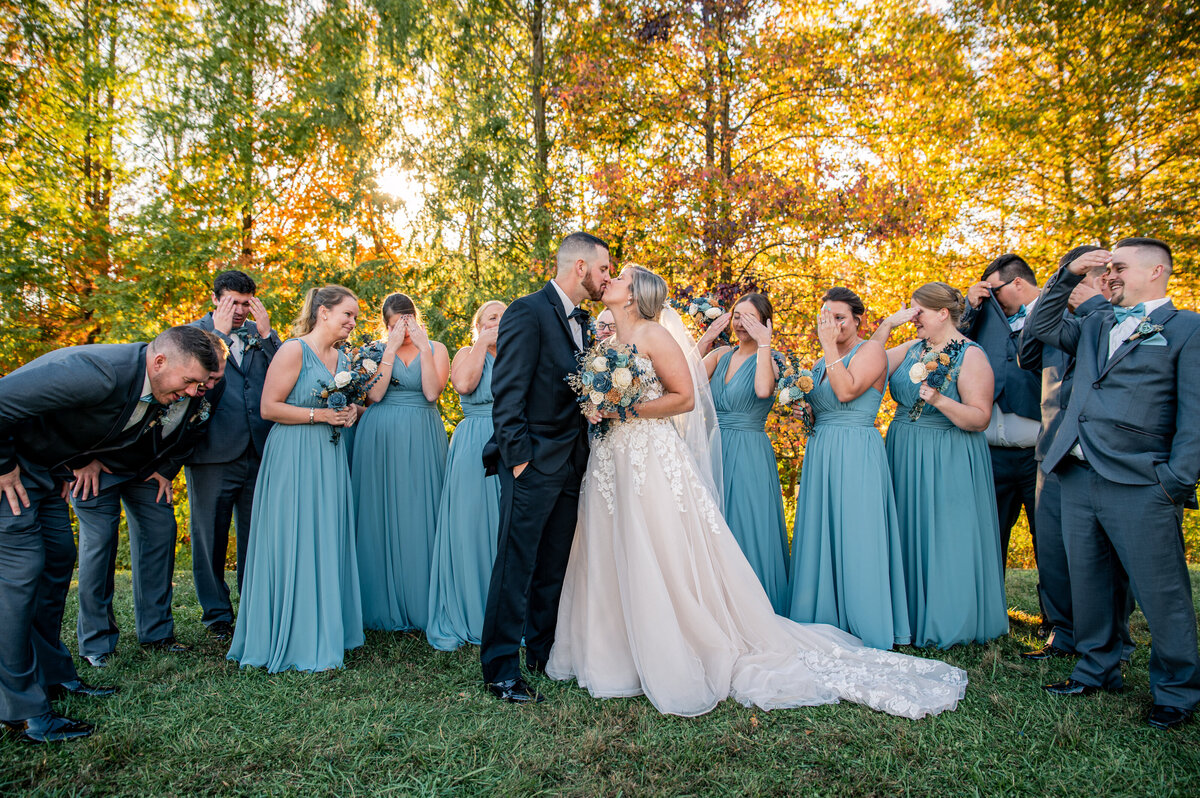 Autumn wedding in New Philadelphia, Ohio