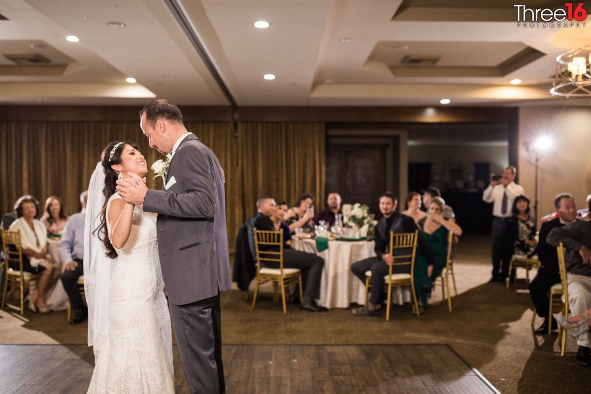 Bride and Groom's first dance together