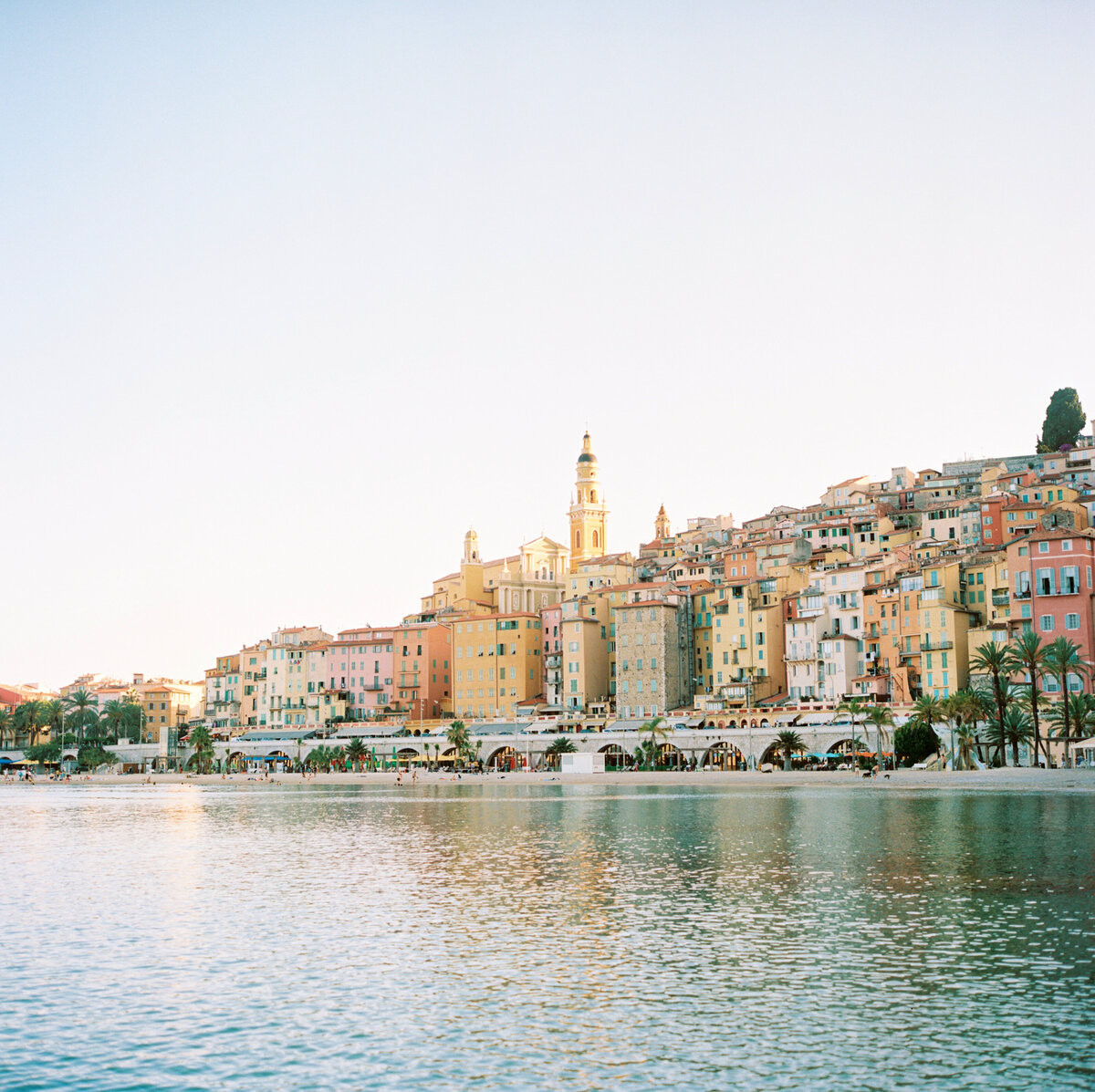 Waterfront of French Riviera