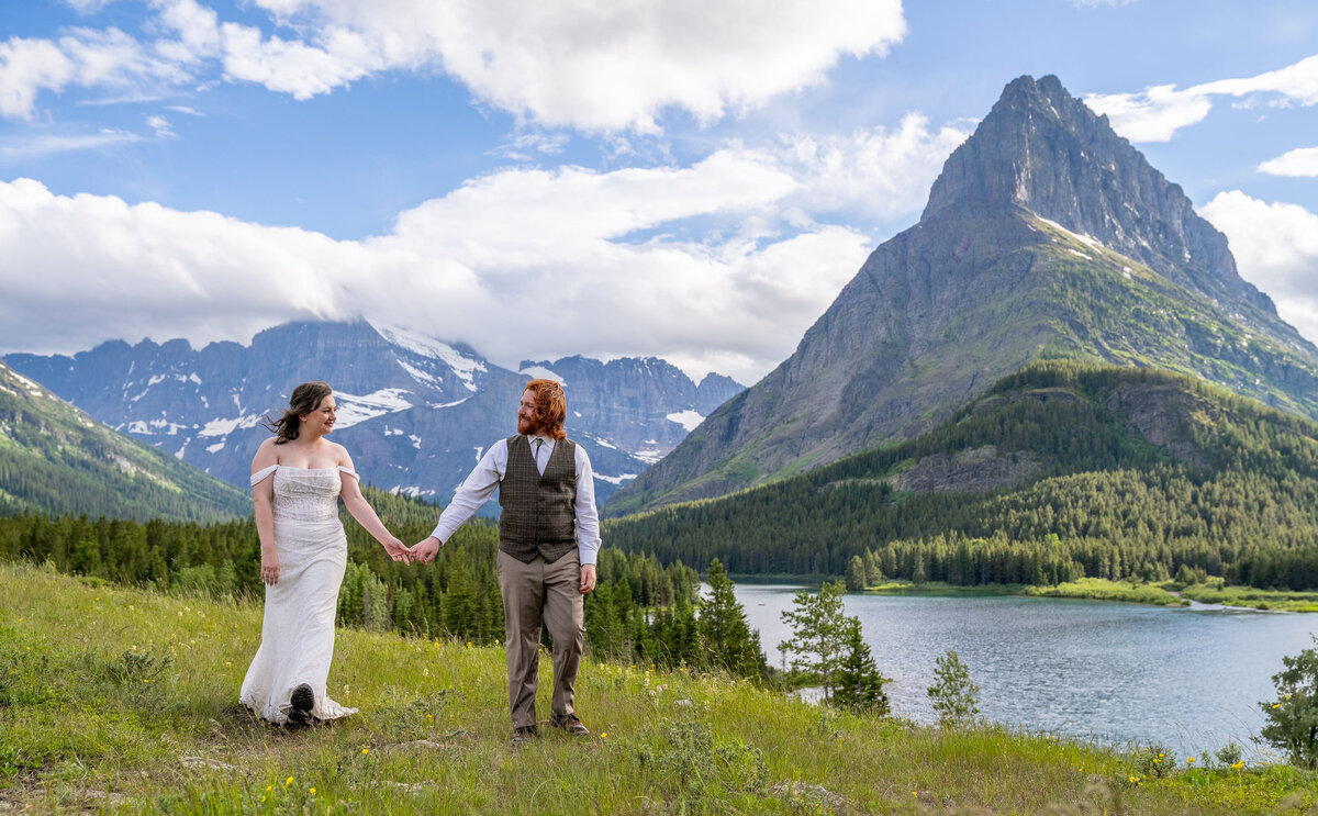 Glacier National Park Wedding summer  (31)