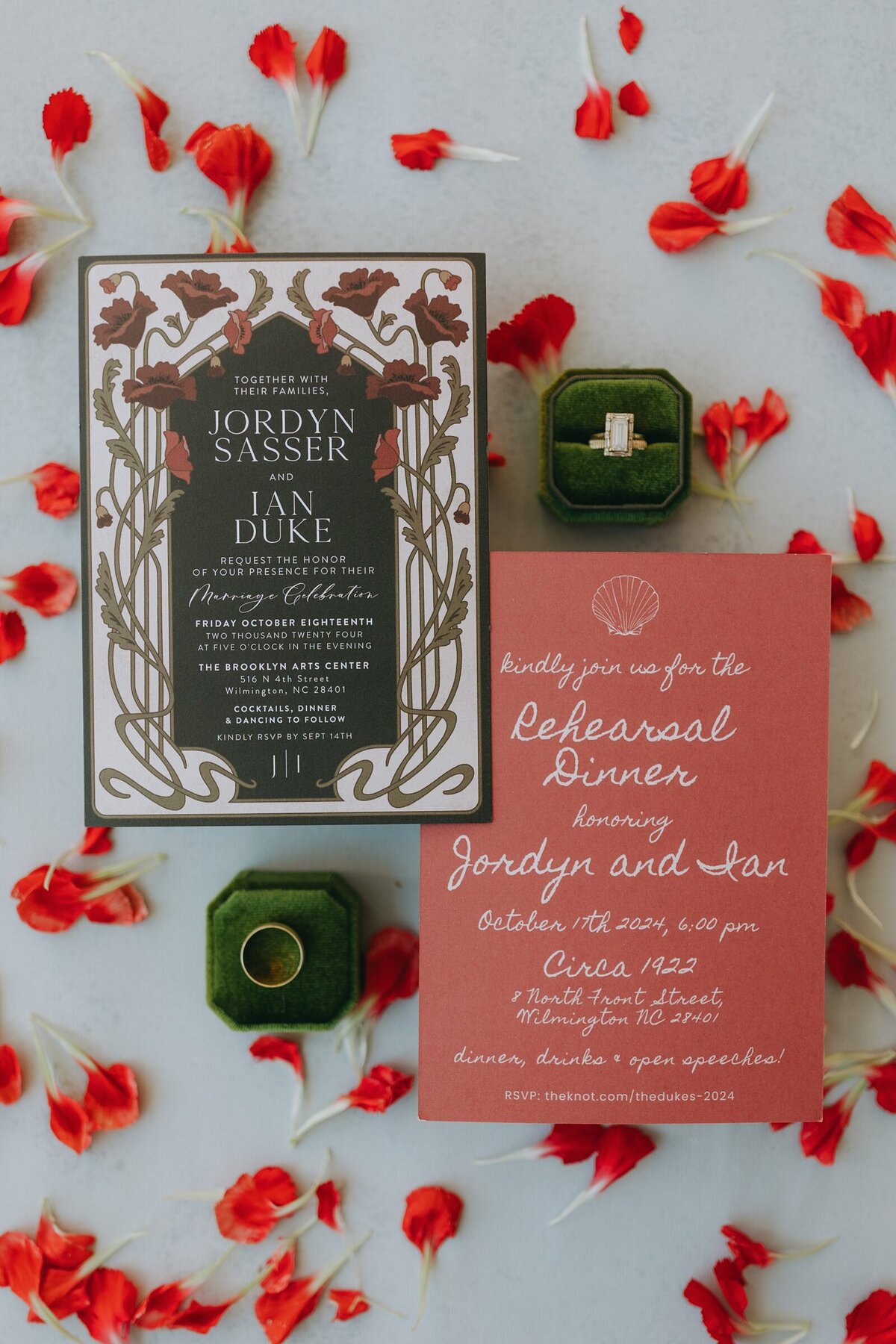 Jordan and Ian Romantic Red Rock and Roll Wedding Brooklyn Arts Center_0009