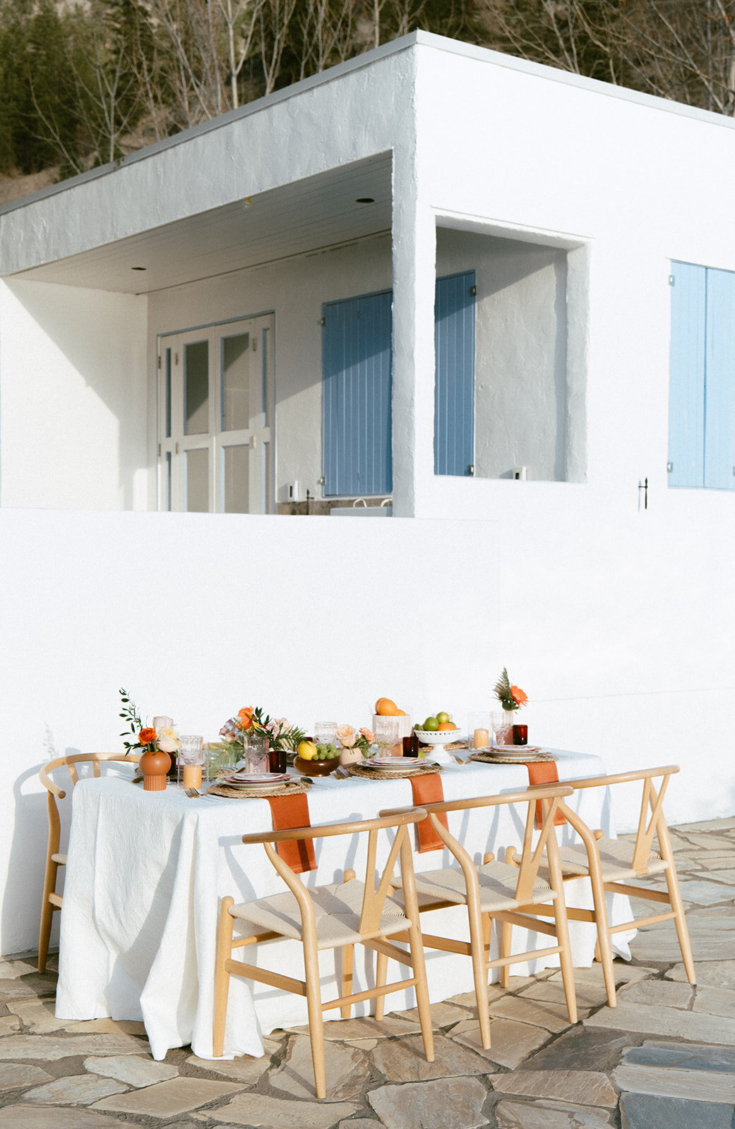 Cabo Wedding Inspiration, tropical wedding table design by Intimate Destination Wedding Planner Rebekah Bronte