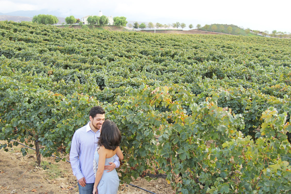 Romantic engagement vineyards Temecula, CA Leoness Studio Caroline Photography