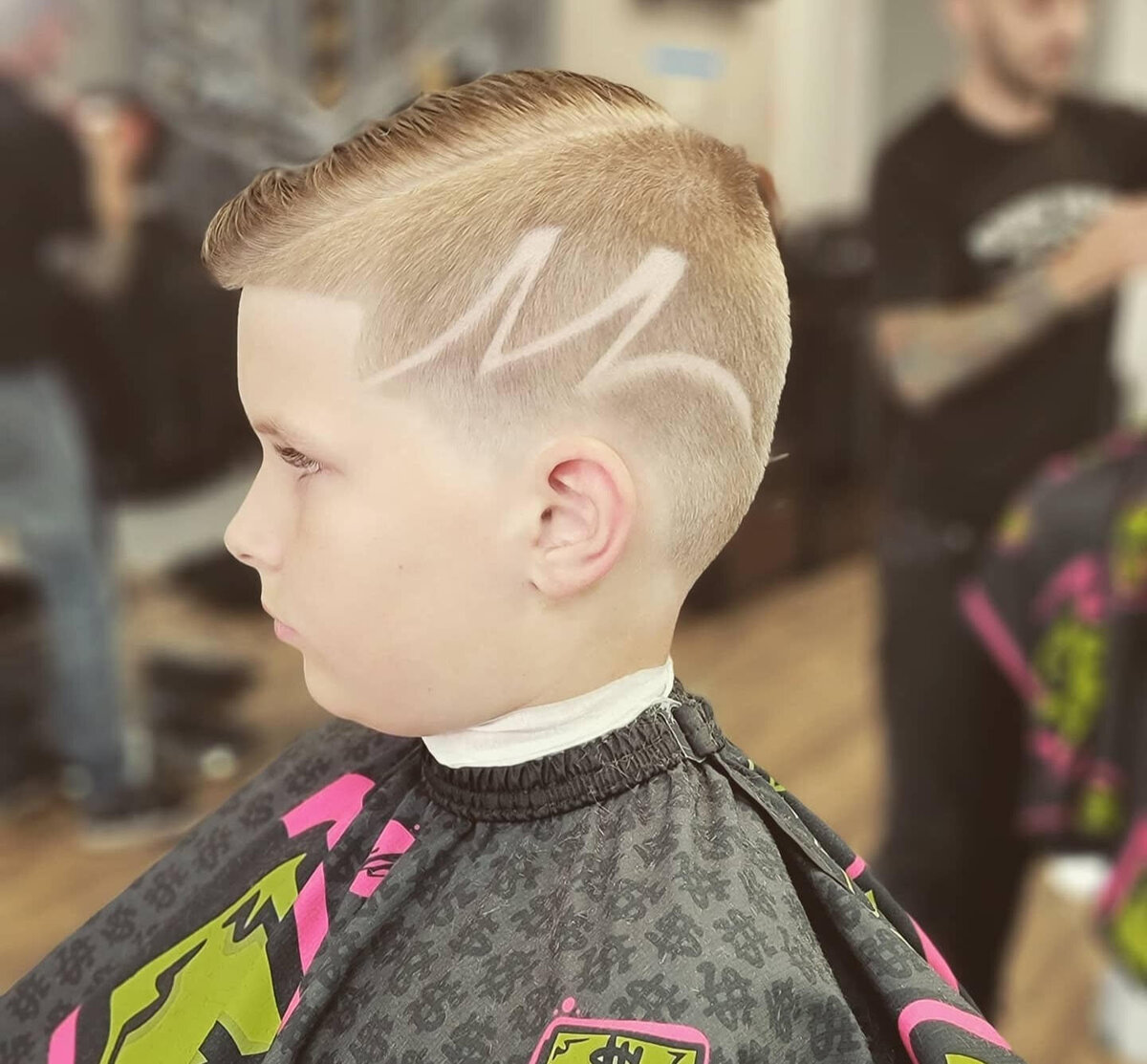 Kids Fade - Boy's Haircut at Whos Your Barber in Venice Florida