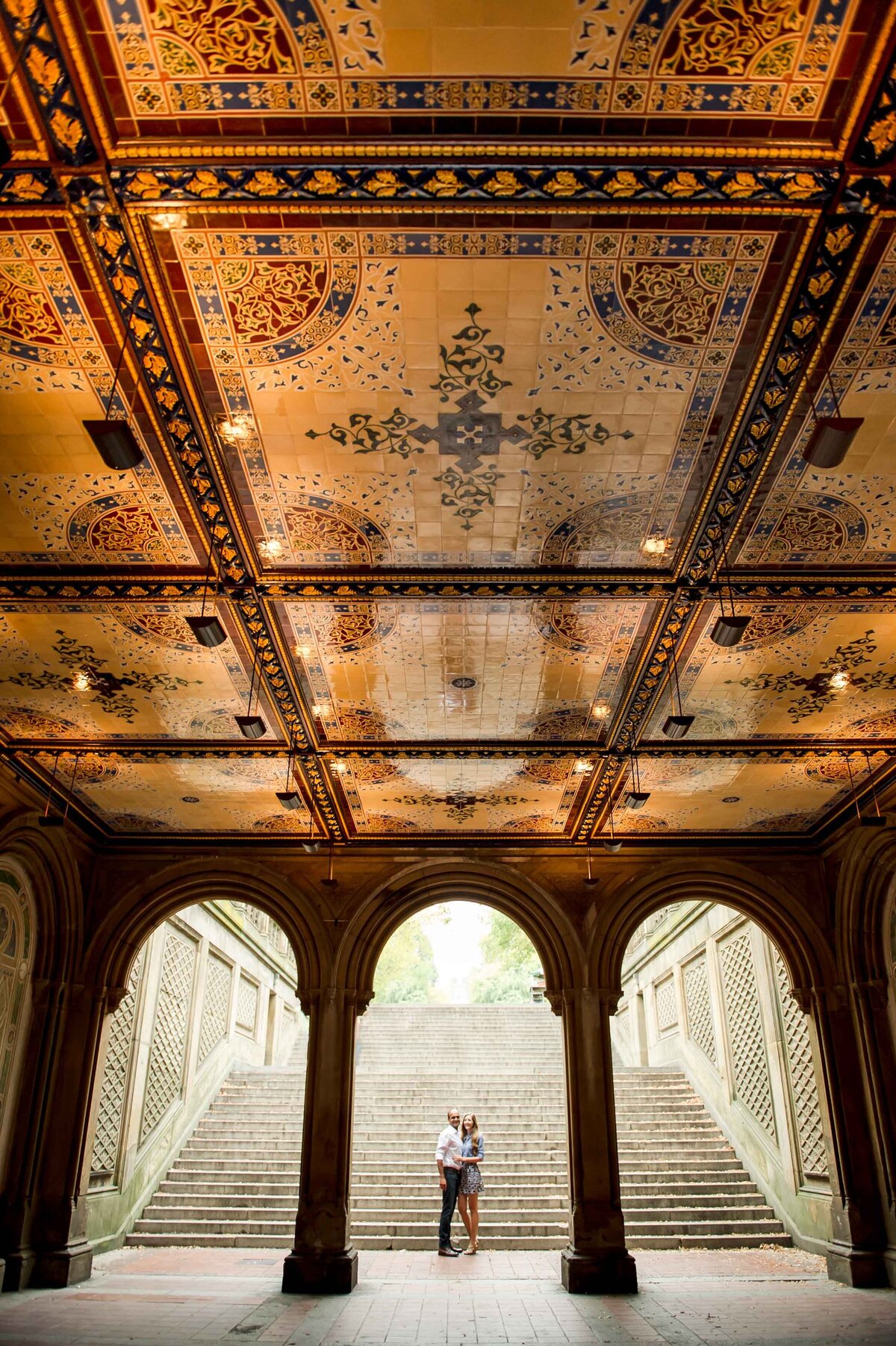 new york city engagement session bethesda terrace l hewitt photography-3
