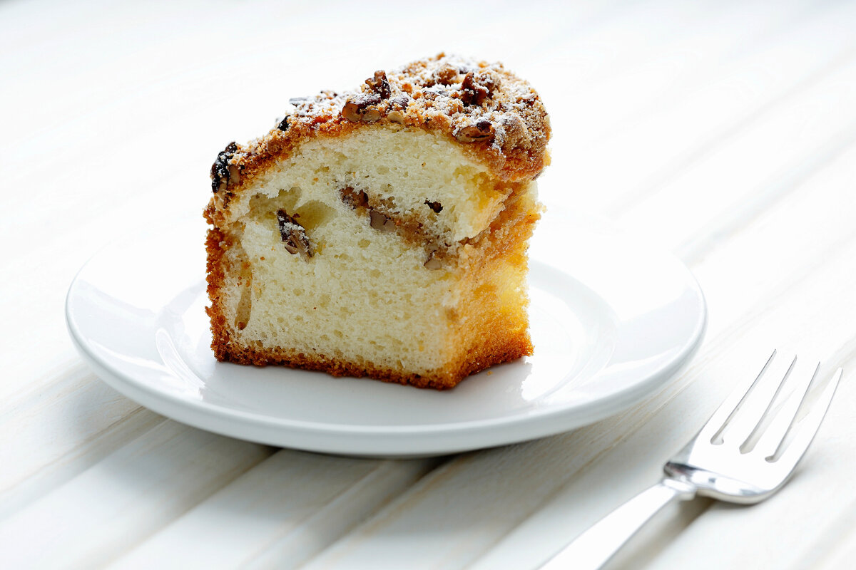 A small coffee cake