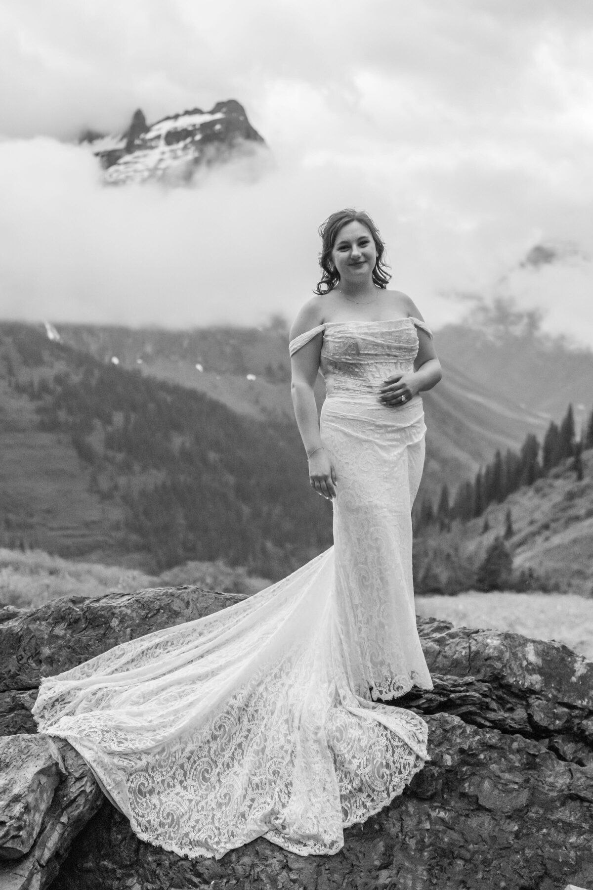 Glacier National Park Wedding summer  (45)