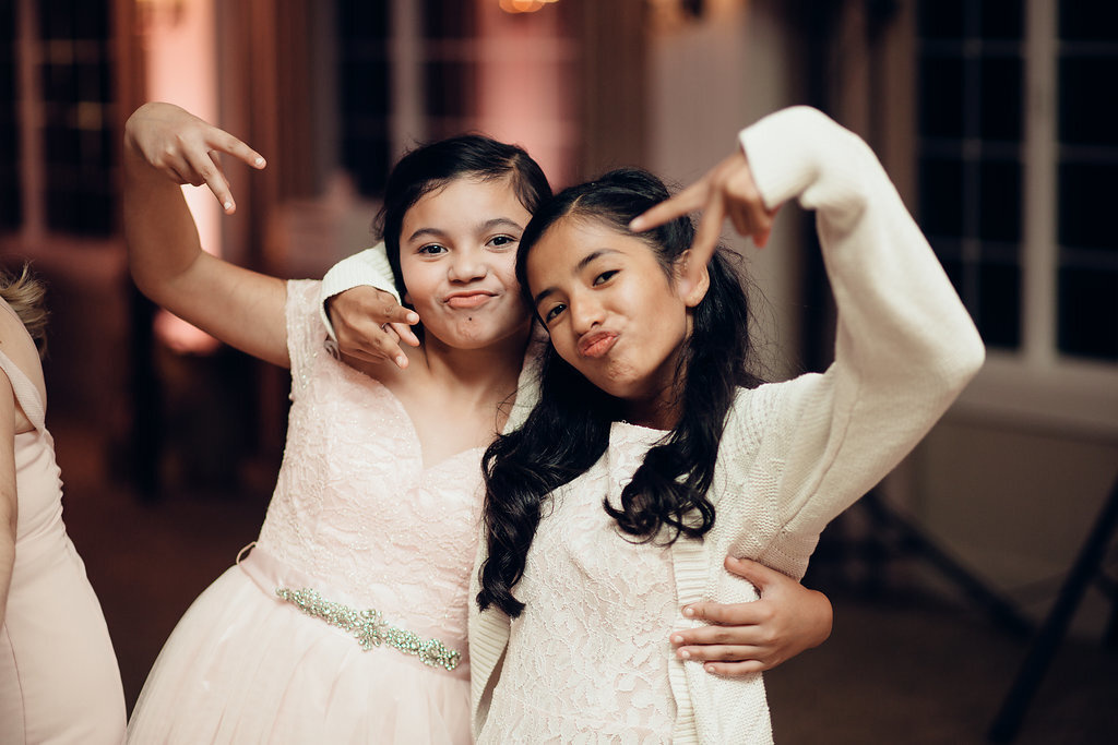 Wedding Photograph Of Two Young Ladies In White Dress Los Angeles