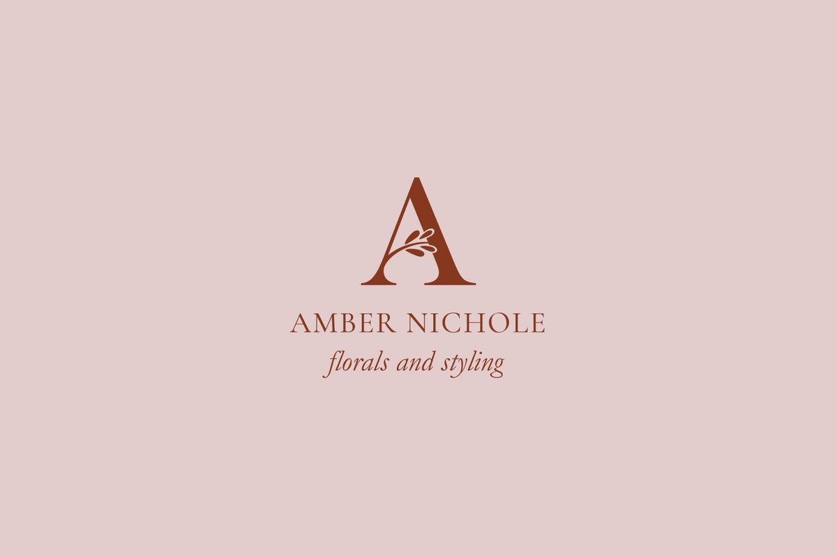 Amber logo pink