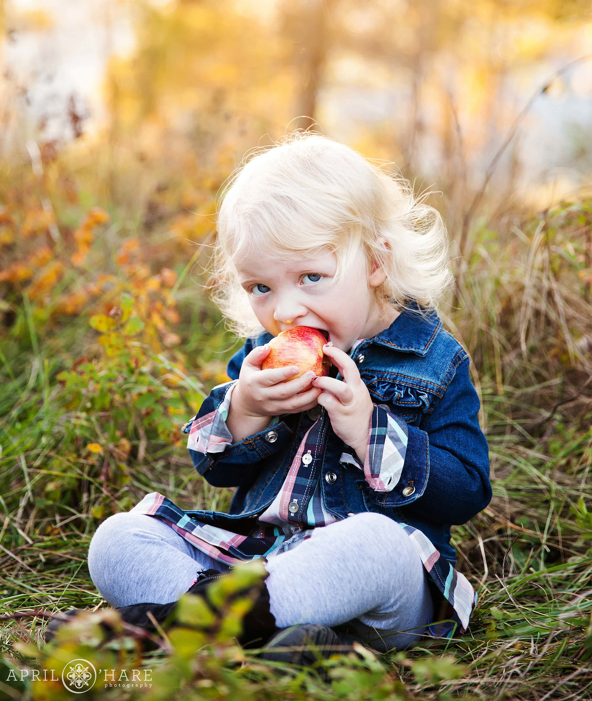 Cute Children's Photography During Fall in Boulder Colorado