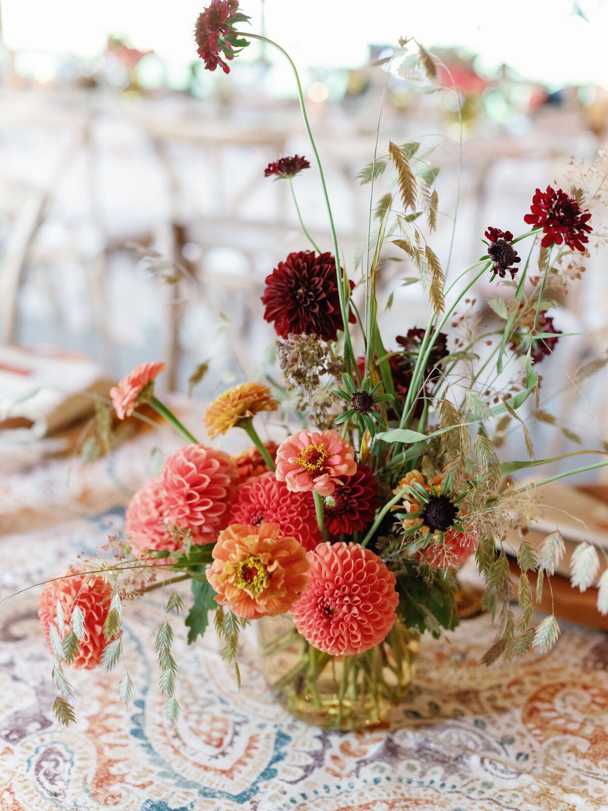 Troutbeck Welcome Party Floral Centerpieces TTWD
