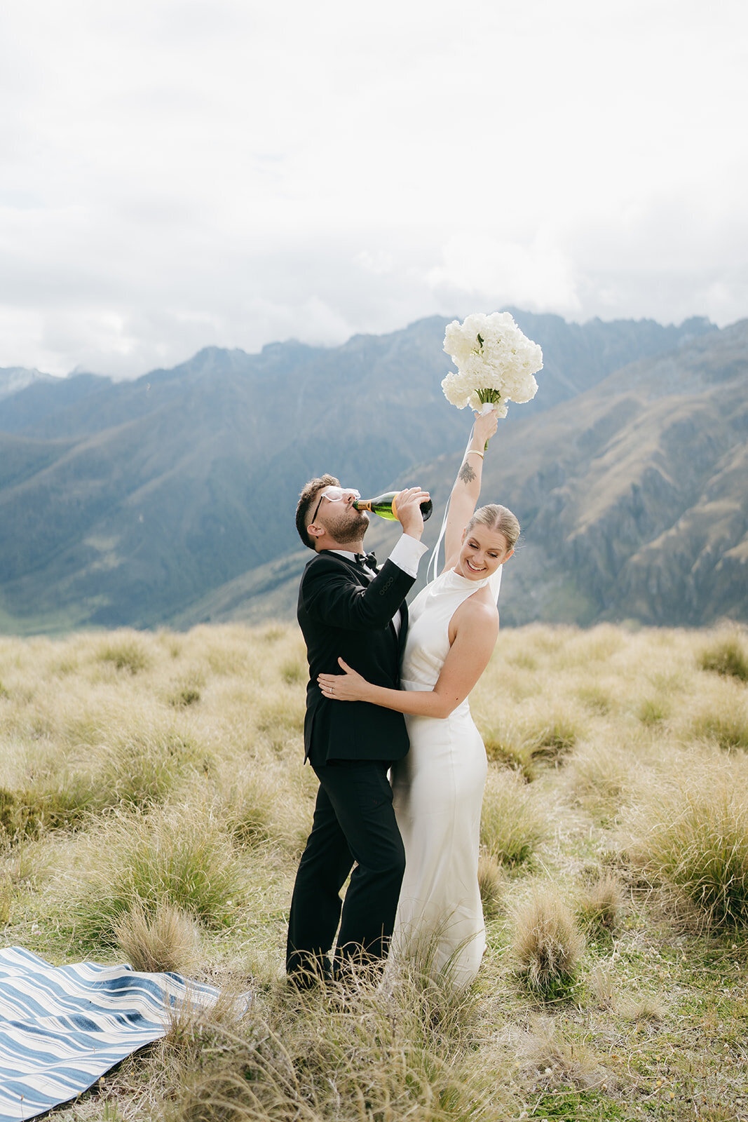Melissa Clark Photography - Queenstown Wedding Photographer - Andrew & Cece - Bayonett Peak & Quail Rise Wedding-564