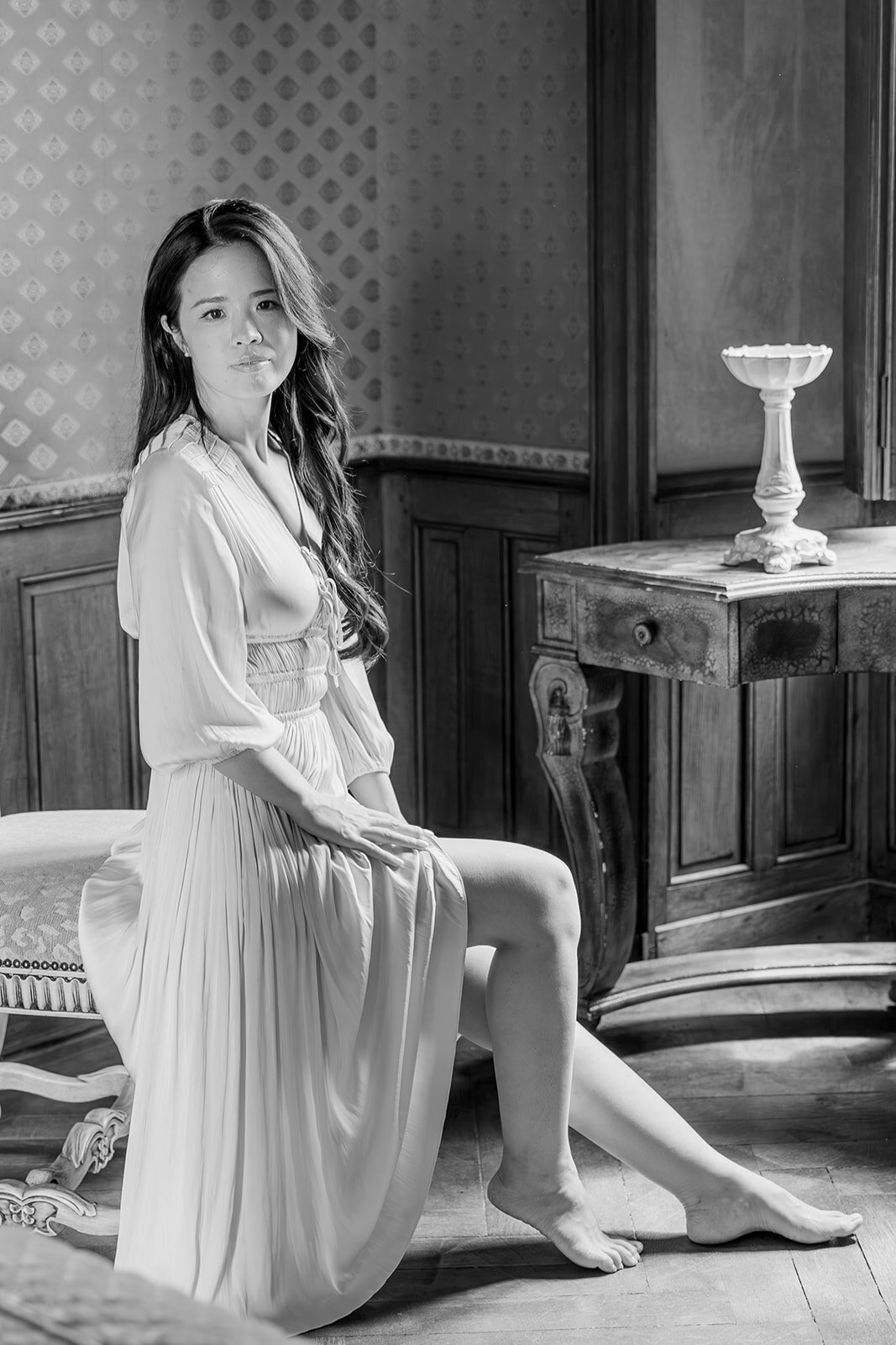 loire-valley-bride-prep-elopement