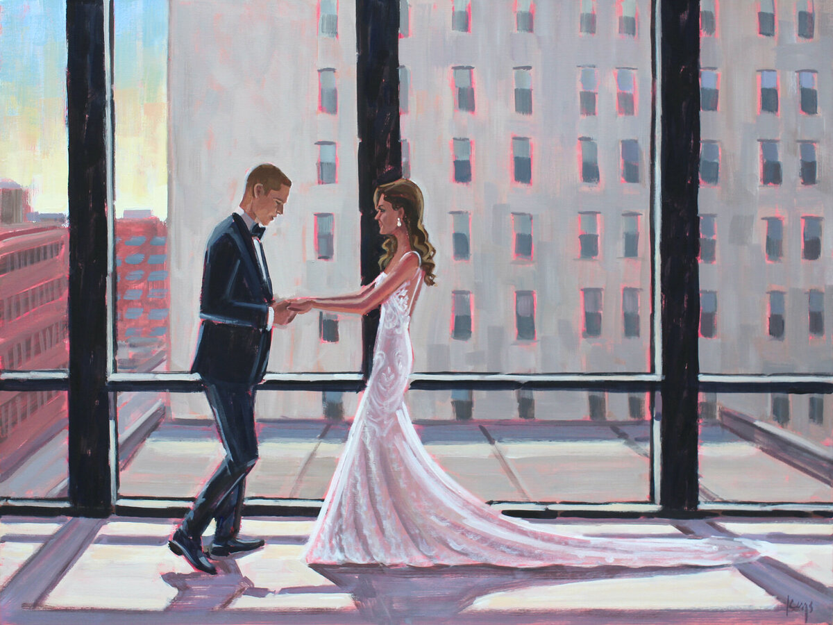 wedding-painting-from-wedding-pictures