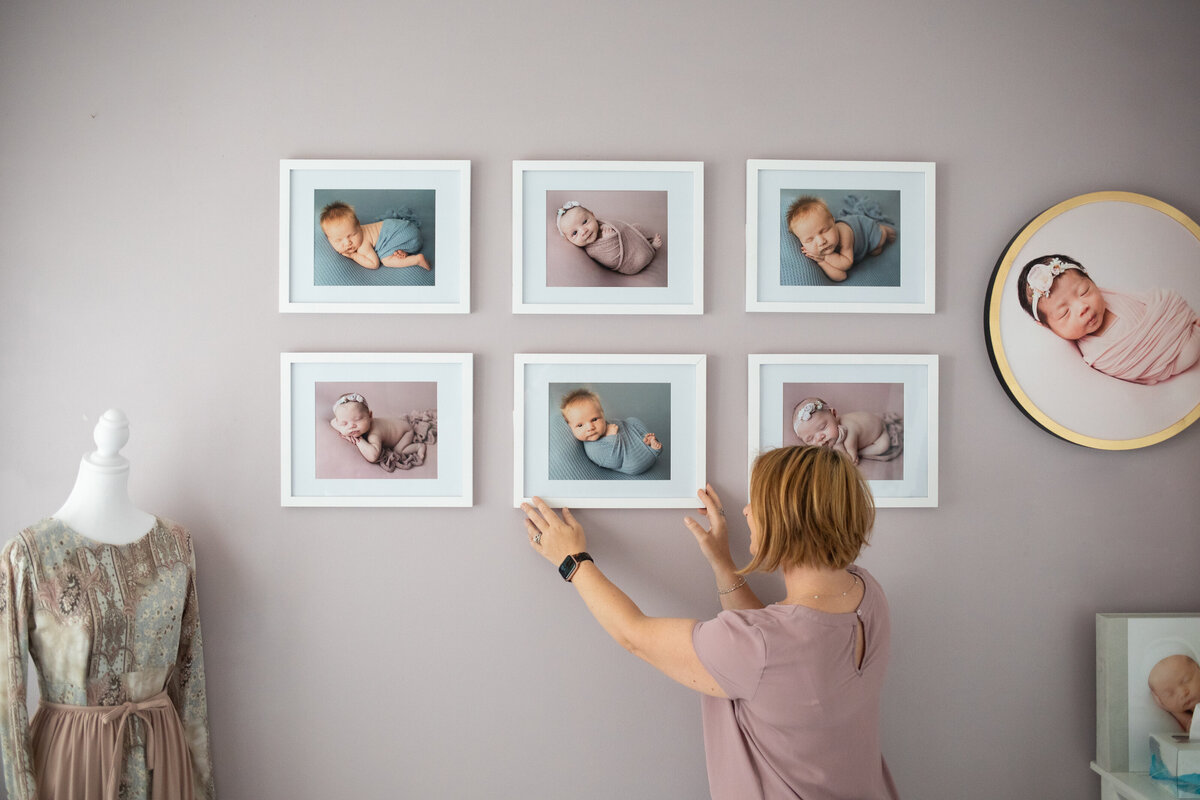 wall-art-installation-newborn-portrait-studio-design