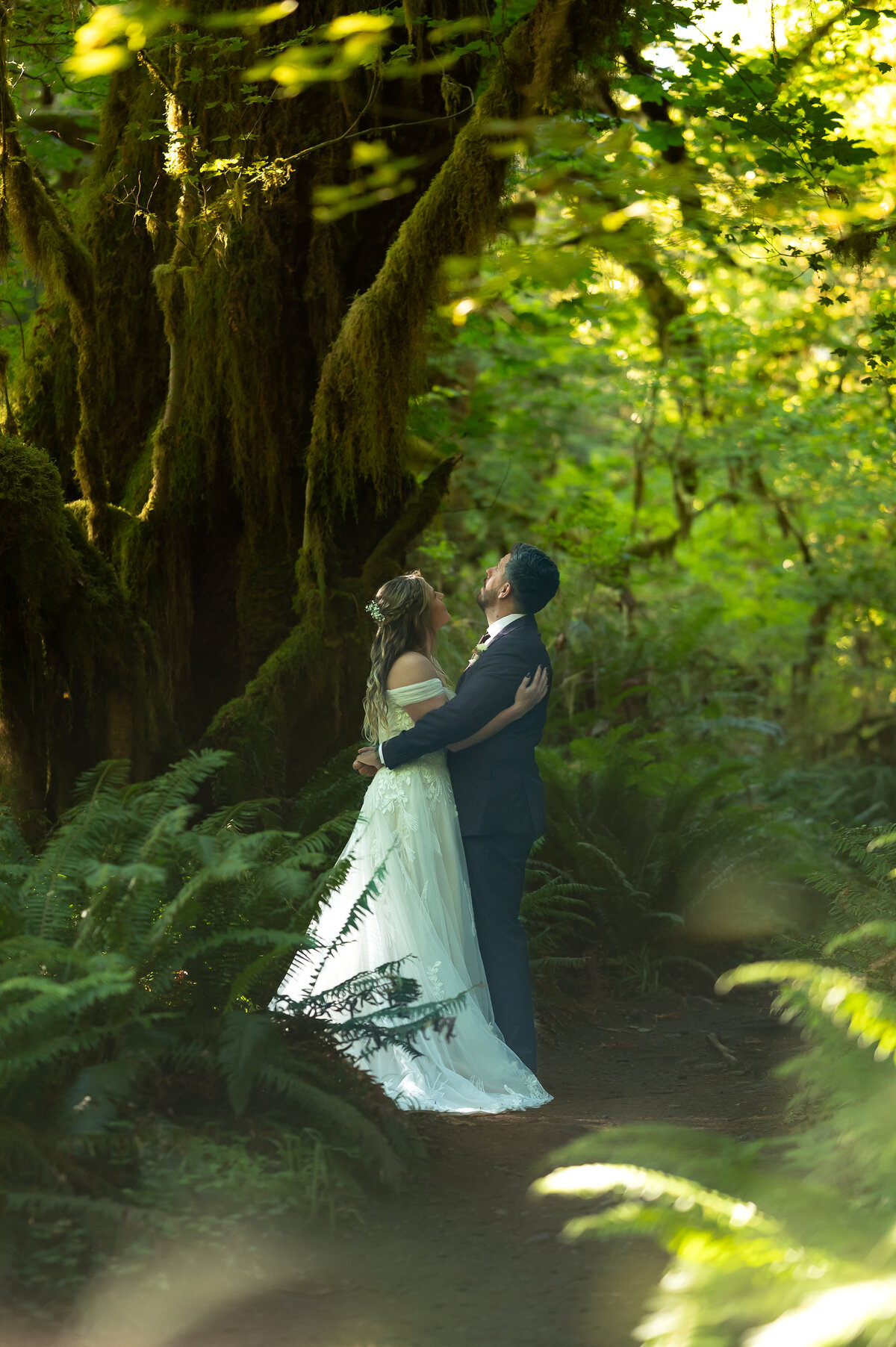 Olymoic National Park Hall of Mosses Elopement and Wedding Photographer Washington State
