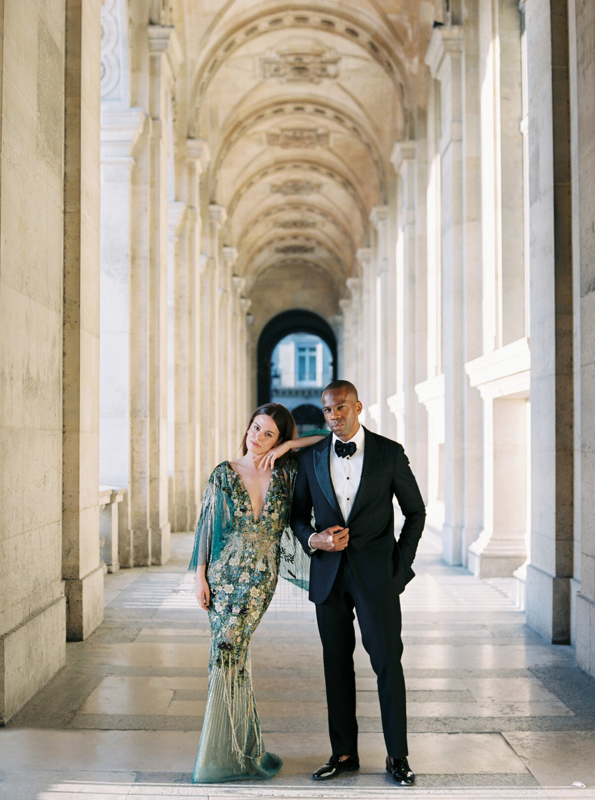 Paris Louvre Wedding Shooting - Janna Brown