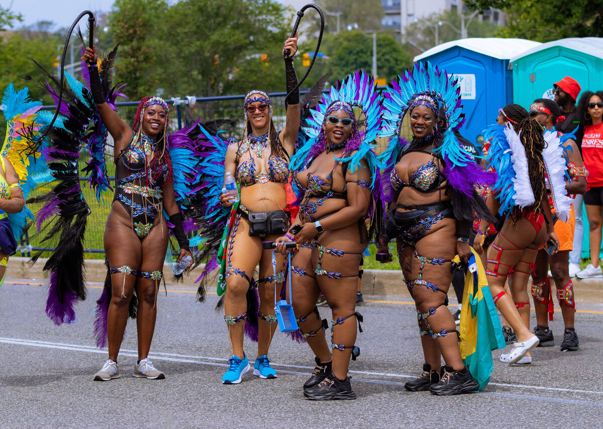 Photos of Masqueraders from Toronto Carnival 2023 - Sunlime Mas Band - Medium Band of The Year 2023-214