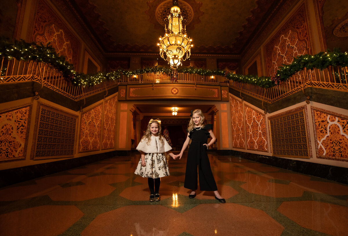 Tennessee Theatre  luxury family photos