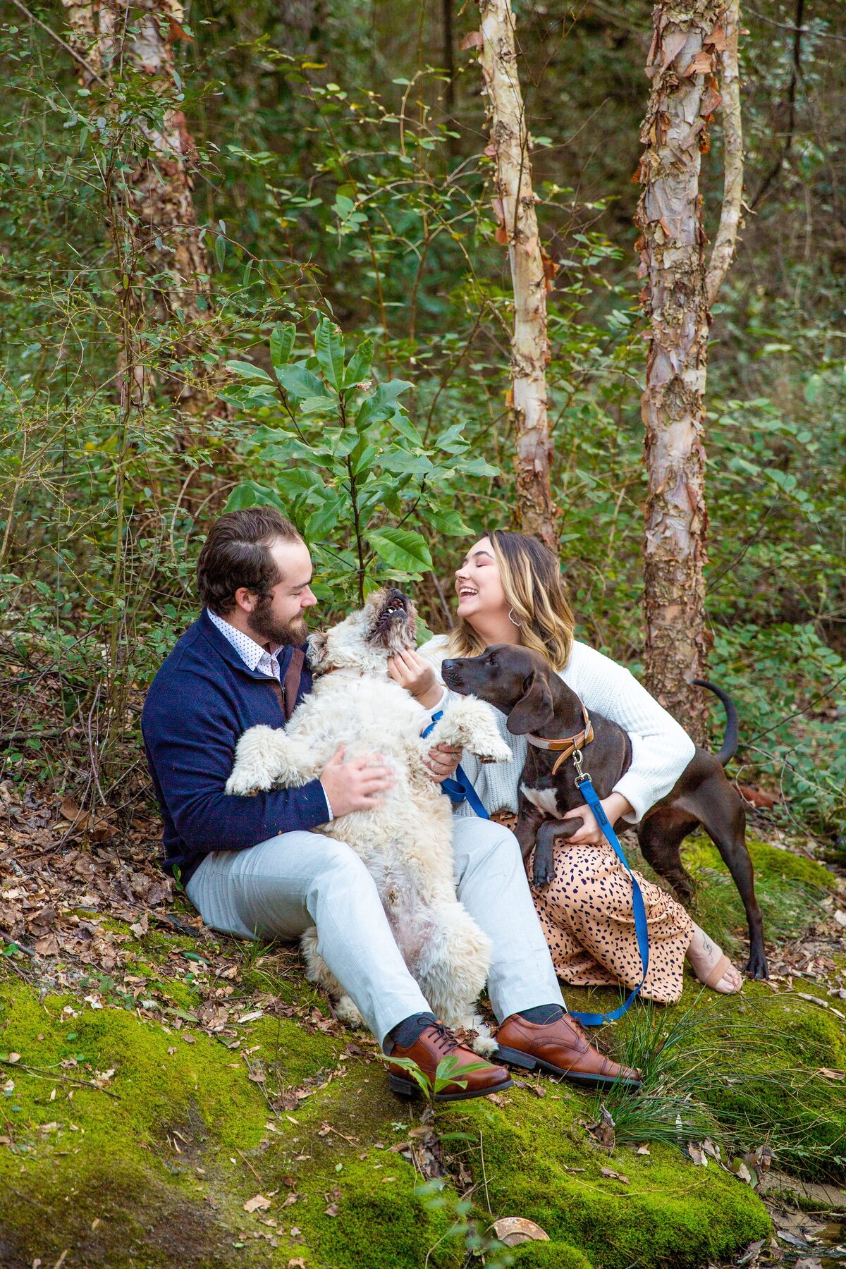 engagement-photos-NC-dogs