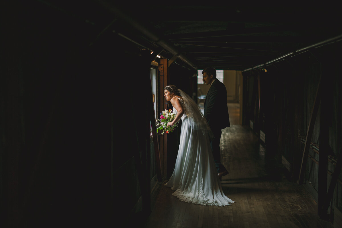 Witness the magic of this breathtaking wedding moment at MASS MoCA Wedding, skillfully captured by photographer Matthew Cavanaugh.