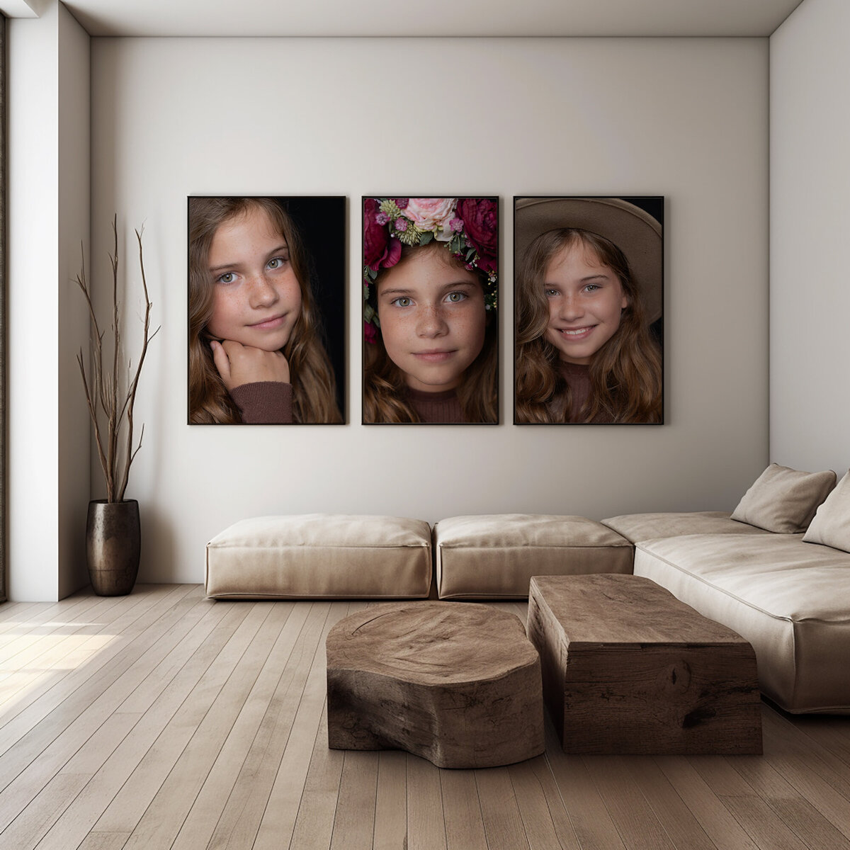 "Kinderfotografie portret door Leukfotografie, fotograaf in Amsterdam Noord gespecialiseerd in spontane kinderportretten"