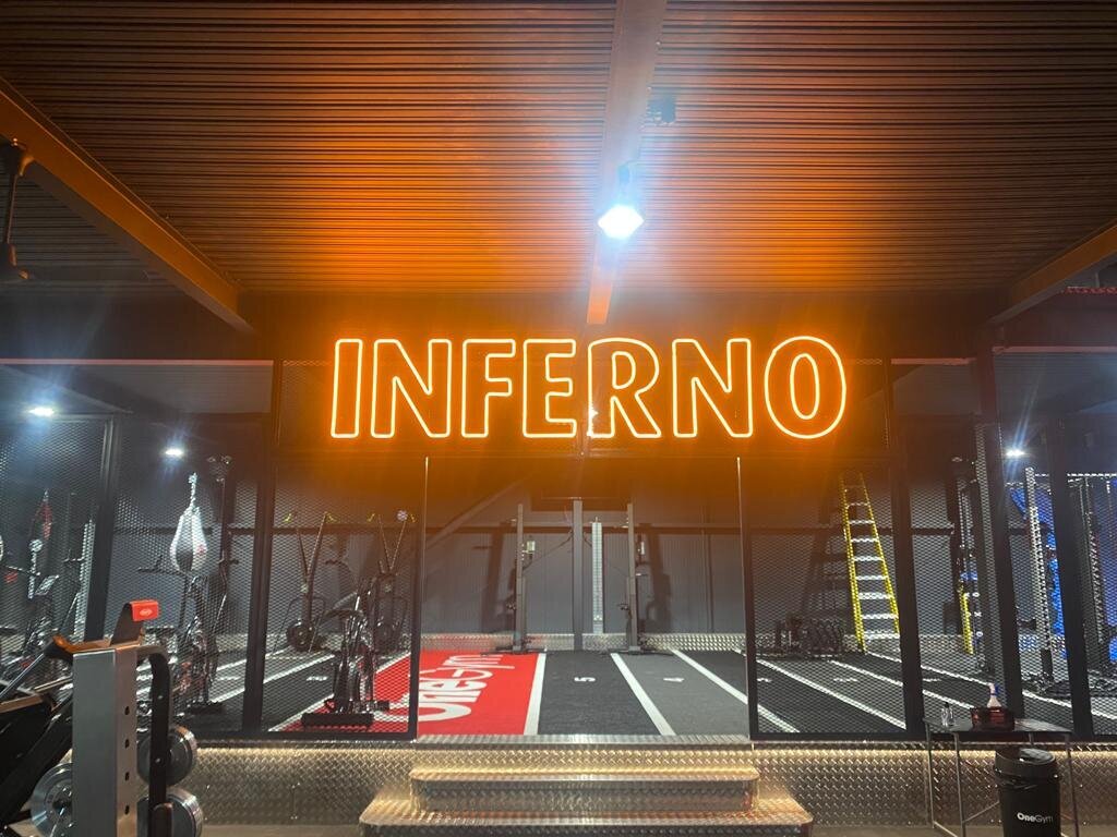 Inferno Neon Sign