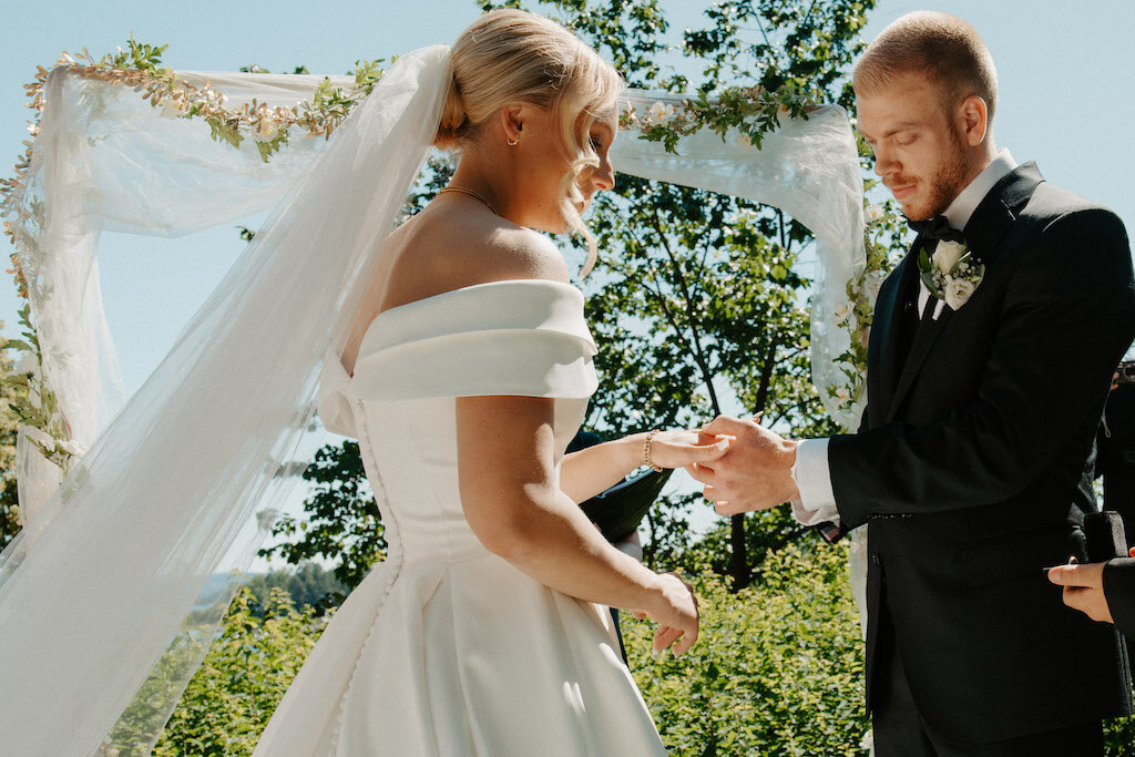 Bridal Portrait Taken by an East Tennessee Wedding Photographer