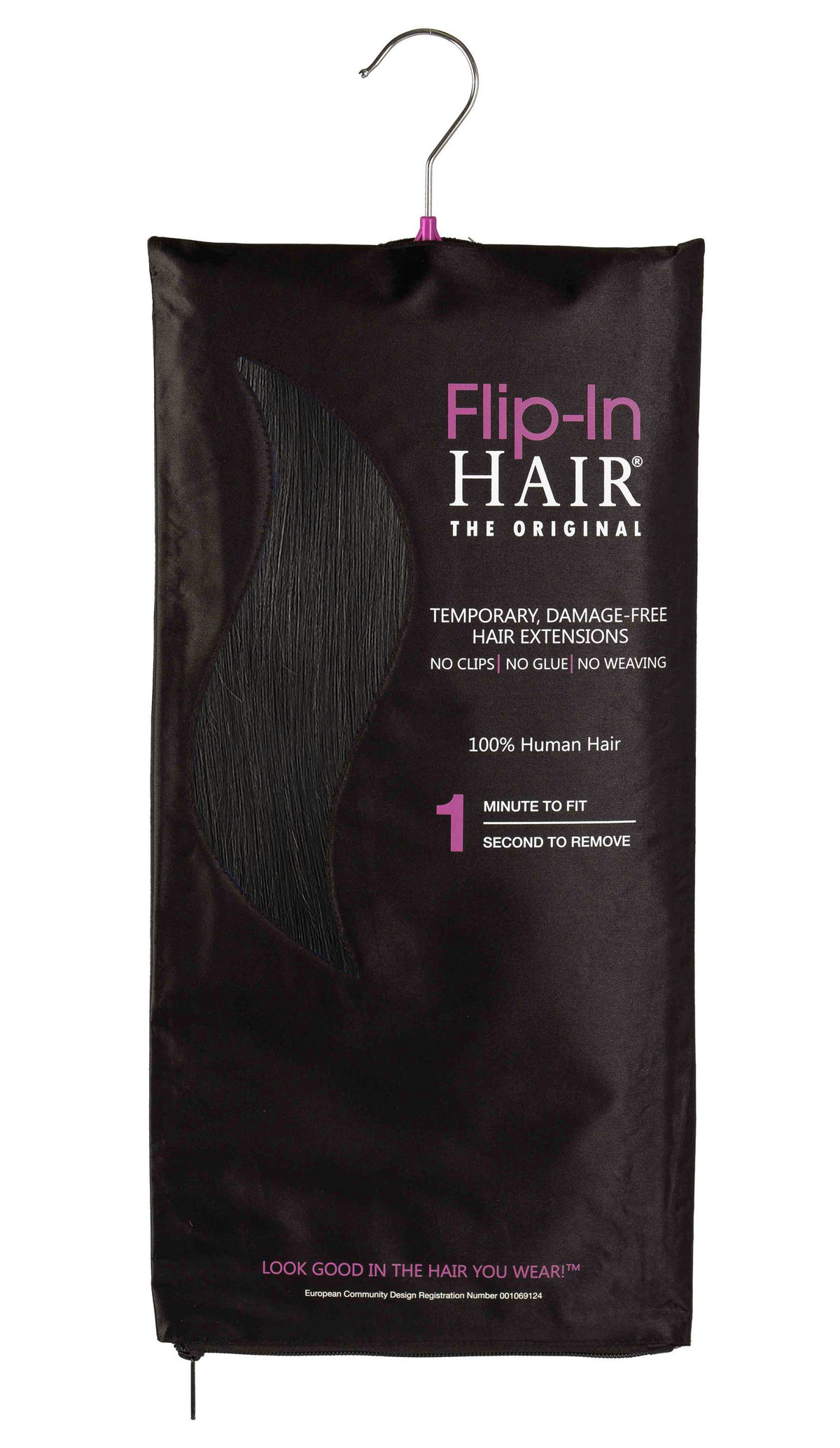 Flip-In Hair Original 1B
