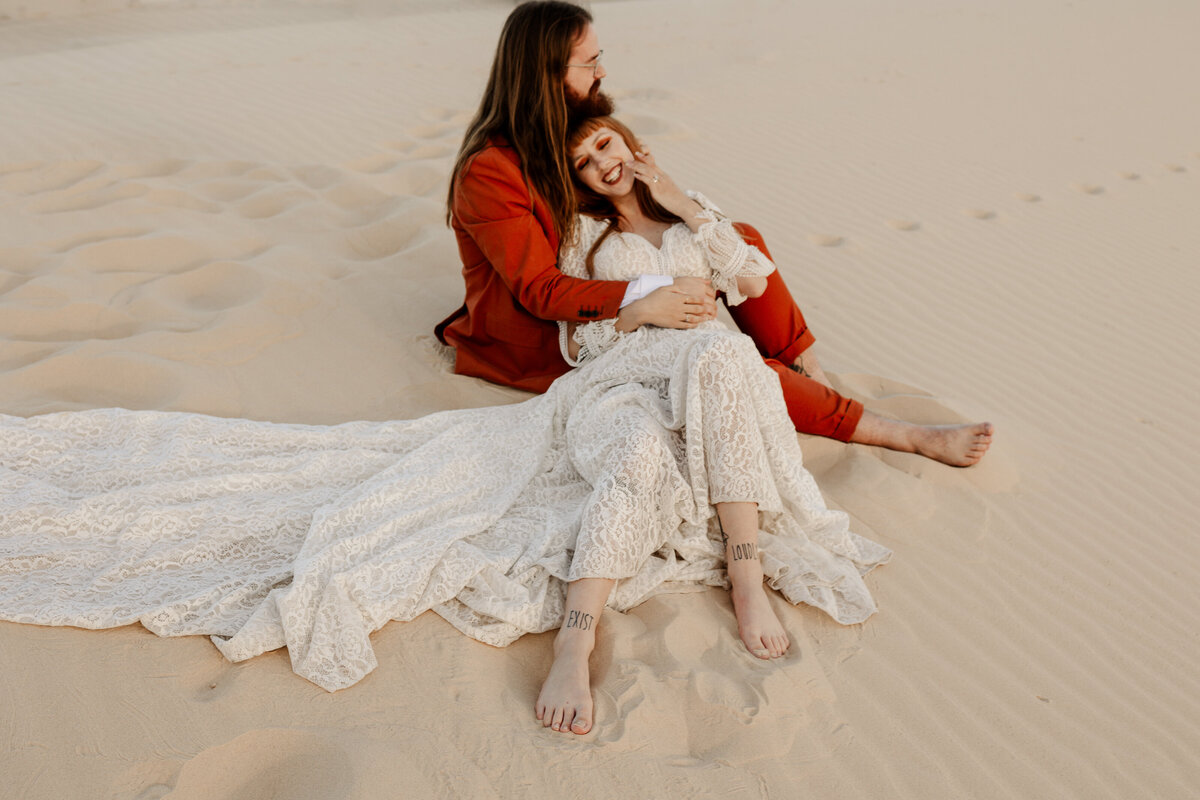 Boho Colorado Elopement Great Sad Dunes National Park