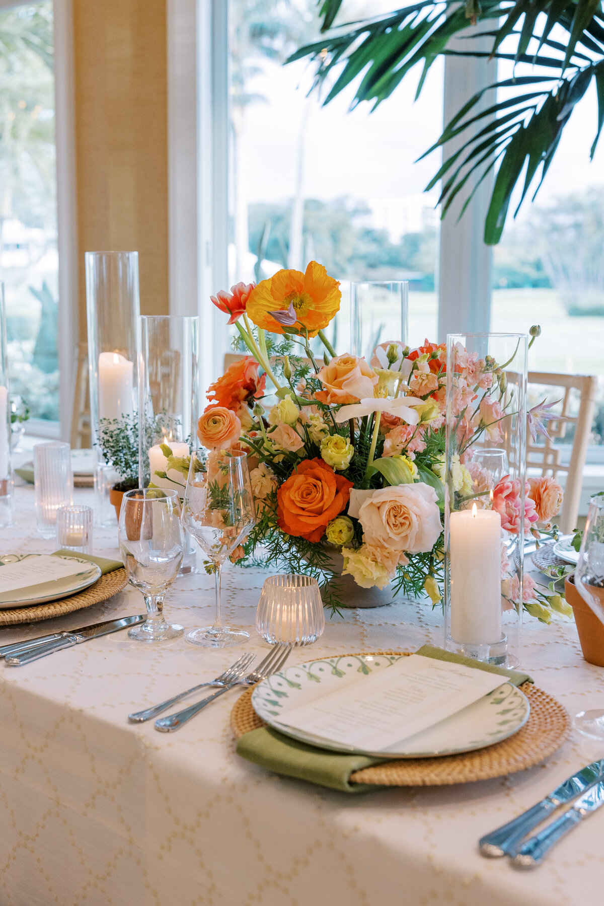 Palm Beach Jupiter Vero Beach wedding planner wedding design wedding coordination Florida wedding full service wedding planner full service wedding management South Florida wedding colorful wedding design rehearsal dinner welcome party56