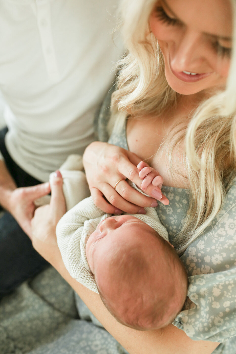 Charlotte In Home Newborn Photography | Deeana Kourtney 38