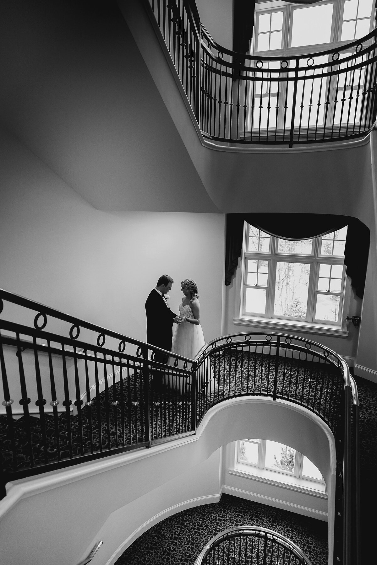 Bride and Groom in Lakeside Suites, Broadmoor