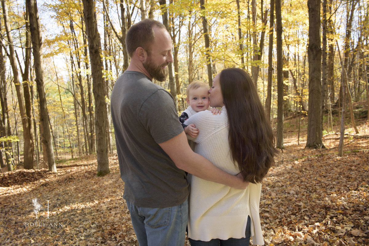 fall outdoor family portrait session cambridge ny