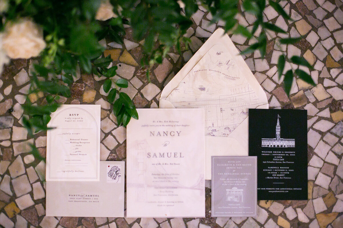 San Francisco Ferry Building Invitation