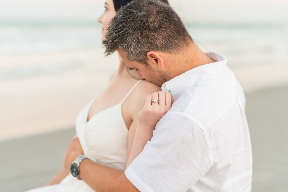 Rene & Chris Melbourne Beach Florida Engagement | Lisa Marshall Photography 2