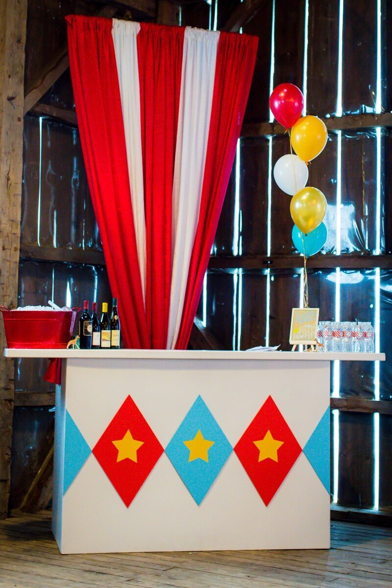 Circus Themed 1st Birthday Indianapolis Party Planner_0050