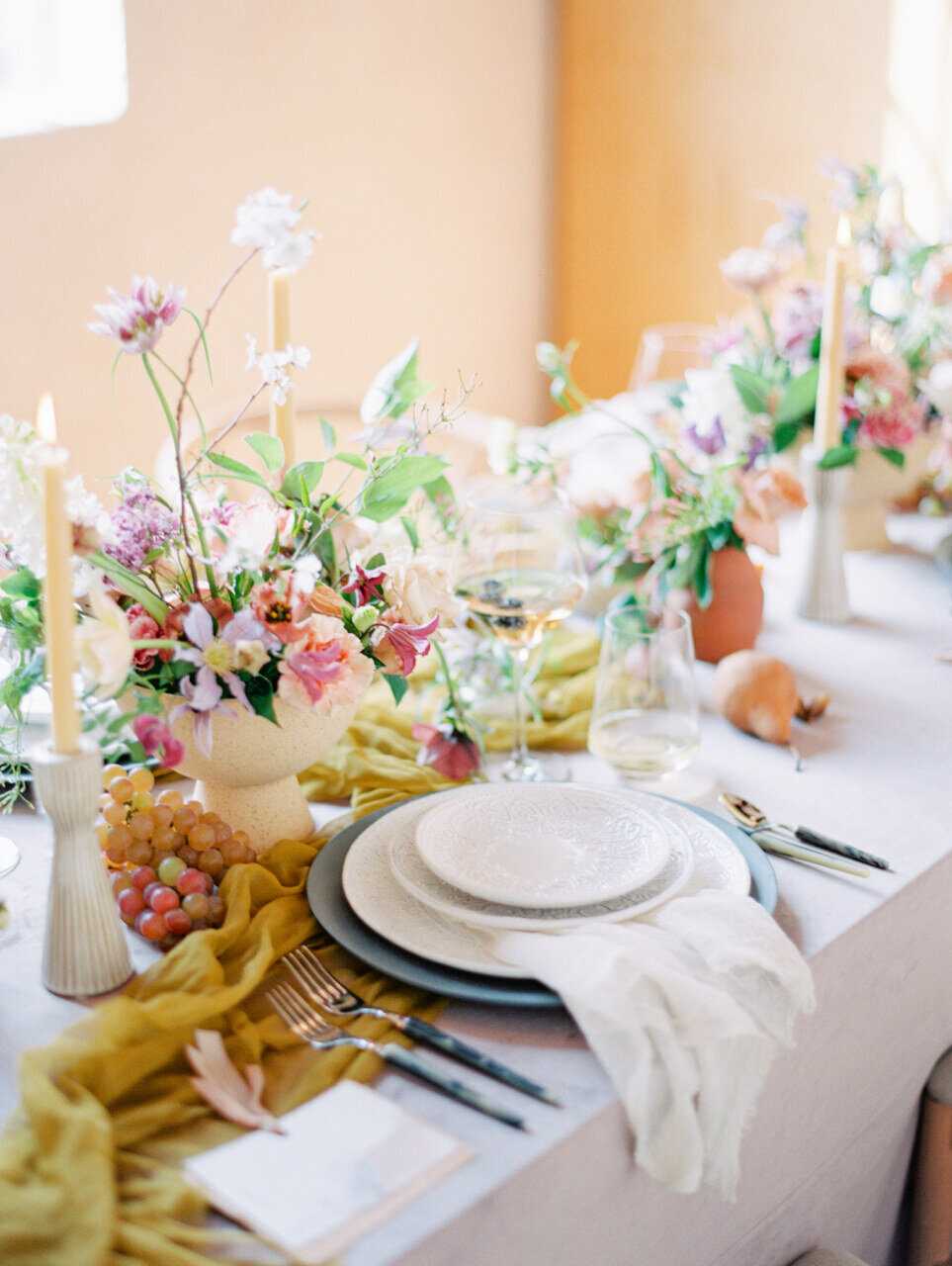 floral tablescape, studio fleurette, florist