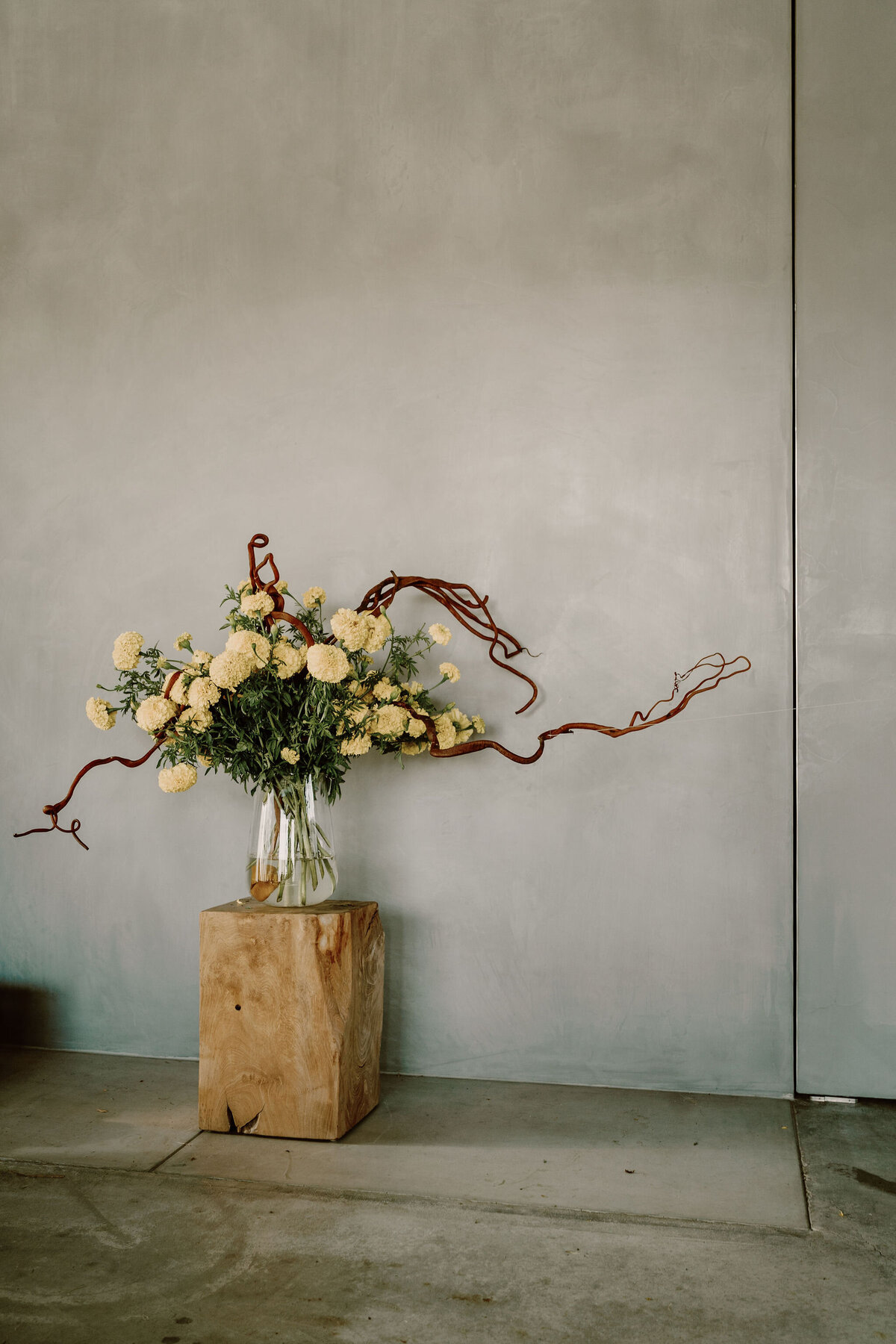 The Vase Floral Co - glass vase with flower arrangement