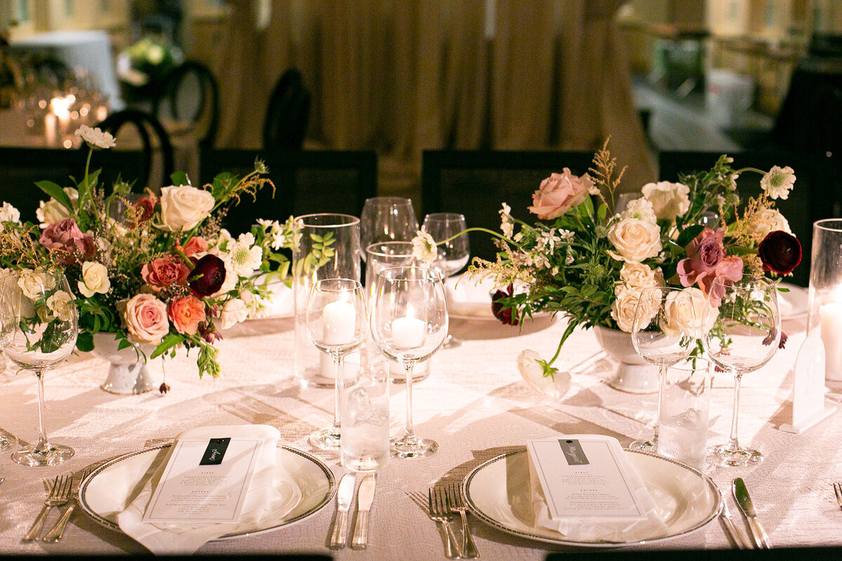 San Francisco Ferry Building Wedding Tabletop