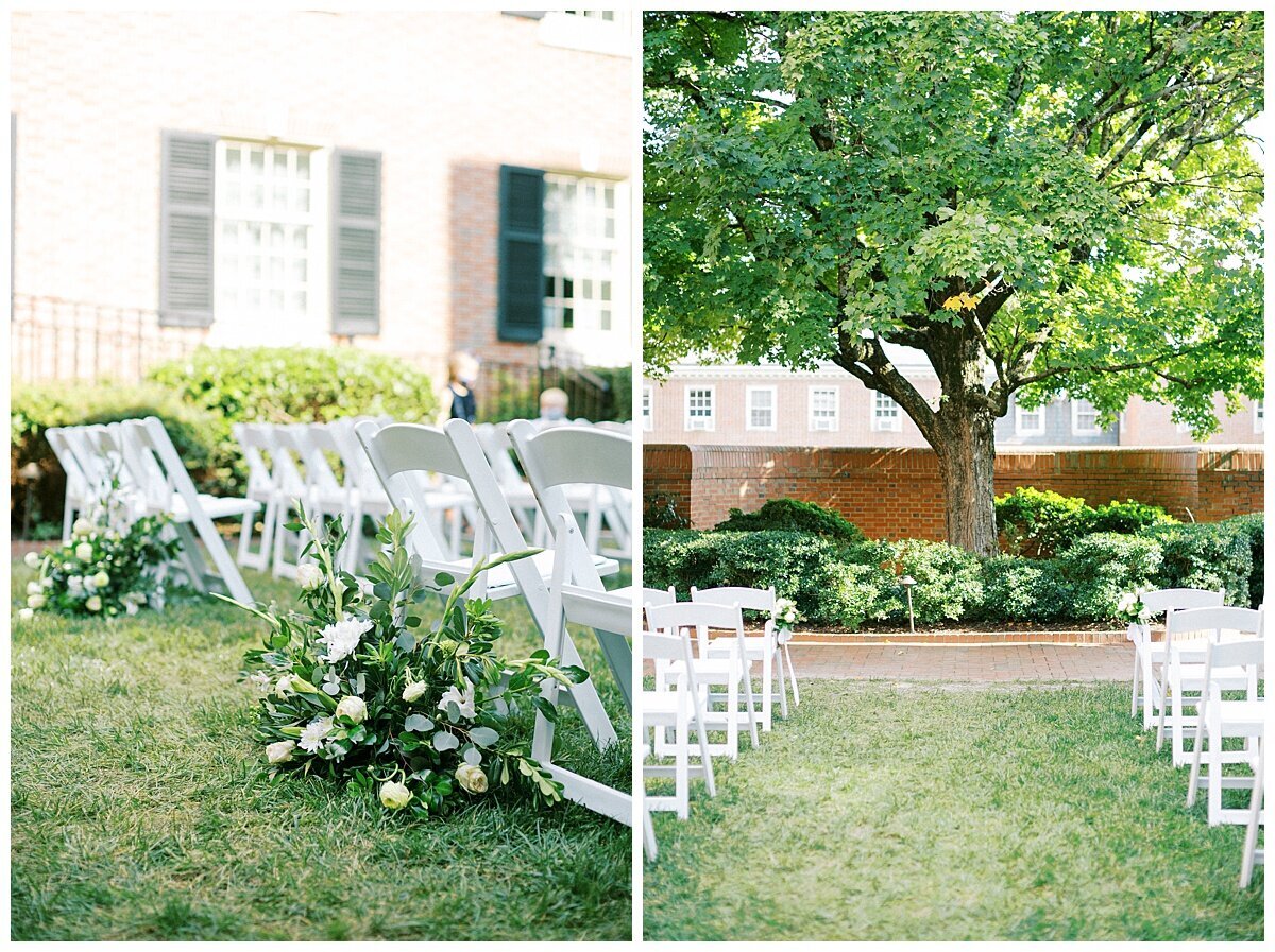 Explore our stunning portfolio showcasing a beautiful Chapel Hill wedding at The Carolina Inn, featuring a captivating blue, white, and greenery color palette. Immerse yourself in the elegance and charm of this picturesque venue while drawing inspiration for your own special day. Let our curated collection of images transport you to a world of timeless romance and exquisite design. Start envisioning your dream wedding today!