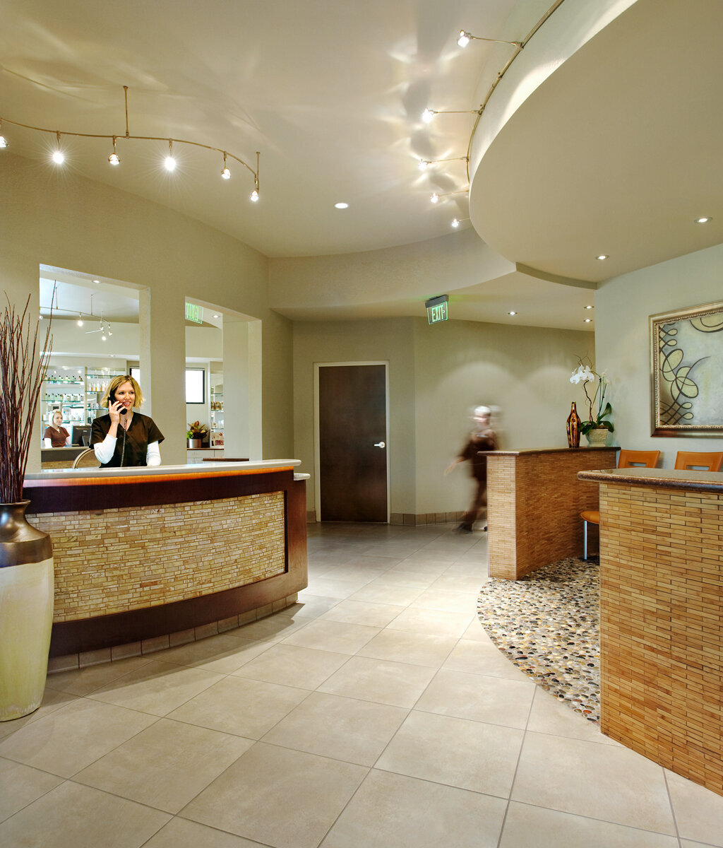Carolina Aesthetics | Greenville SC Healthcare Interior Design by Panageries