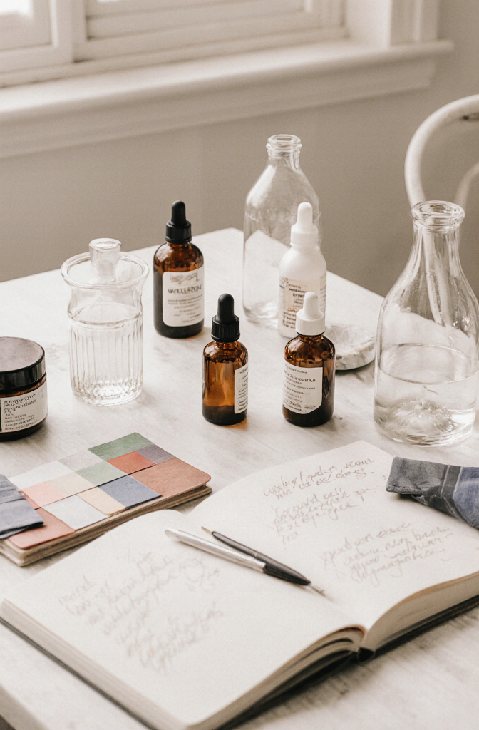 flat-lay_photograph_of_a_workbench_with_unbranded_cosmetic_bottles_droppers_jars_notebooks_with_han_fg2xt99swjzp4nul8vbu_3