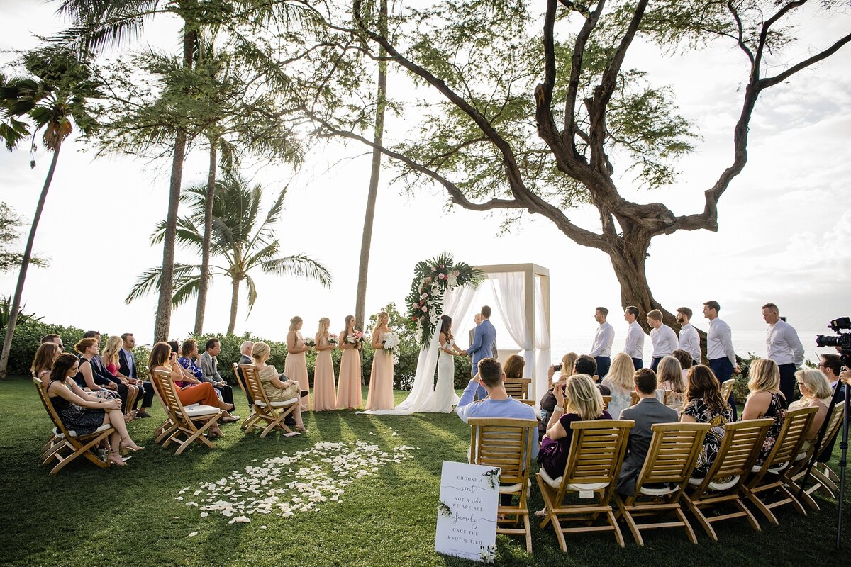hawaii maui wedding ceremony on the beach